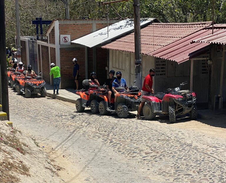 getting ready to start tropical atv tours puerto vallarta 1 768x623