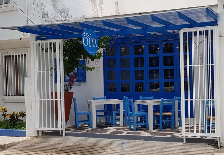 exterior opa greek bistro the original puerto vallarta 768x531