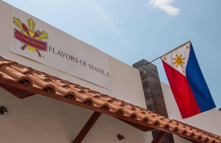 signage flavors of manila puerto vallarta 768x498